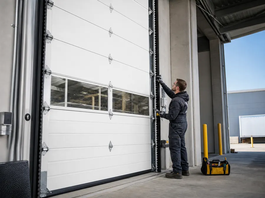Commercial garage door service in Richardson TX