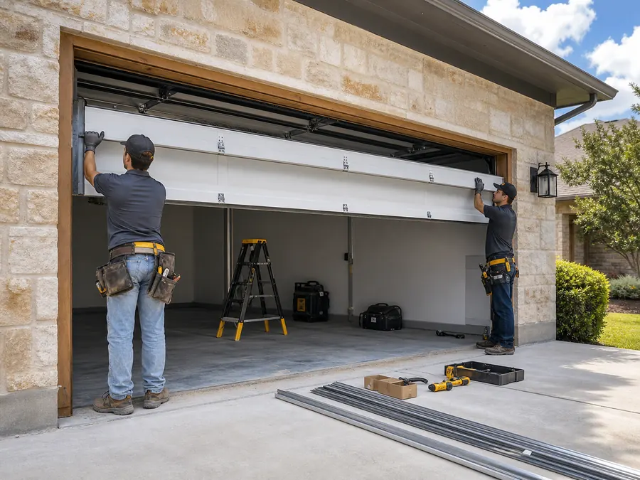Garage door installation and replacement service